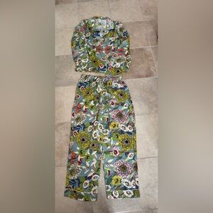 Floral Print Women's Pajamas